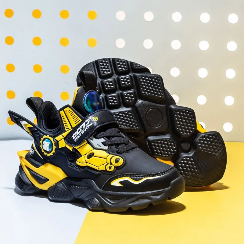 Sports Kids Sneakers Boys Casual Shoes For Children Sneakers Girls Shoe Leather Anti-slippery Fashion tenis infantil menino Mesh