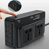 200W Car Power Inverter 12V to 220V Car Voltage Converter 4 USB Ports Adapter