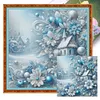 (Multi-Style)Winter Scenery-11CT Stamped Cross Stitch 40*40cm/15.75*15.75in
