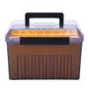 Plastic Fishing Box Minnow Squid Jig Hard Bait Container Hard Lure Sea Tool Case