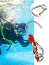 Diving Stainless Steel Single Hook Outdoor Underwater Hook for Water Activities