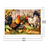 Chicken - 11CT Stamped Cross Stitch - 50*40cm - Animal