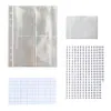 Diamond Painting Storage Book Clear Loose Leaf Self Sealing Plastic Bags