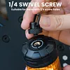 Camping Light Holder 1/4 Thread Portable Light Hanger with Lanyard Fishing Tools