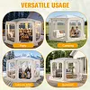 [US Local Warehouse] Bubble Tent for 6-8 Person Portable Transparent Igloo Tent Dome 12x7ft with Rain Cover & Storage Bag Bubble House for Camping Parties and Stargazing