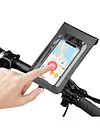 Waterproof Bicycle Handlebar Holder Bag 360 Rotation for 4.7-6.5 Inch Smartphone