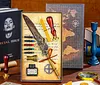 Mechanical quill pen stationery literary retro wax seal set