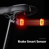 Bike Tail Light Brake Sensing LED Bike Light Bicycle Rear Light MTB Taillight