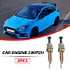 4Pcs Car Door Engine Trunk Alarm Adjustable Auto Hood Bonnet Jamb Pin Switch
