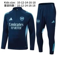 2025-26 Arsenal Sapphire Blue Jersey Set - Children's Version