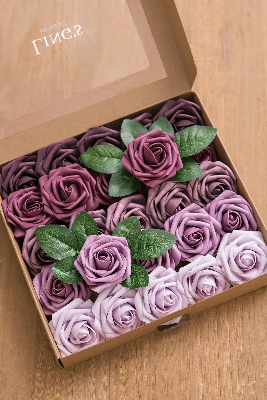3" Foam Rose with Stem - 56 Colors