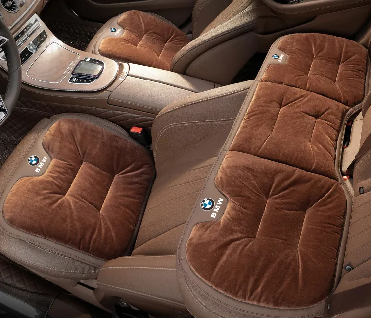 Car special flannel cushion set