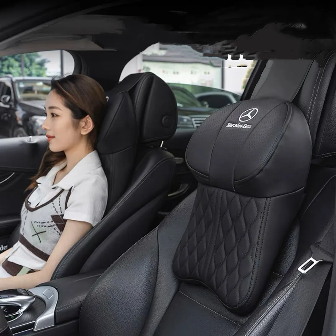 Car headrest and neck pillow Car pillow/seat cushion/lumbar support