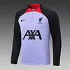 2022/2023 Liverpool Half-Pull Training Suit Purple Jersey 1:1 Thai Quality Set love fball
