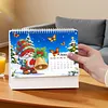 Diamond Painting Fireworks Goblin 2027 Paper Calendar Monthly Flip Tabletop Calendar Kit