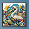 >SALE<5D DIY Partial Special Shaped Drill Diamond Painting Kit Owl Decoration 30x40cm