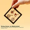 10 Pack 3D Floating Display Frame Stand Holder Coin Chip Jewelry Pin Display Stand Box