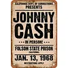 Johnny Cash - Vintage Metal Signs - 20*30cm/30*40cm - Music