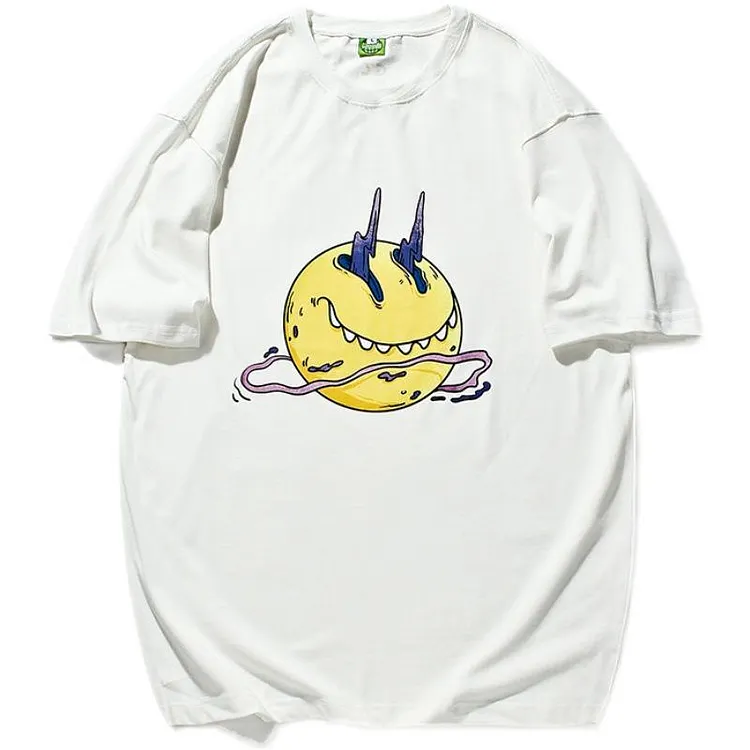 Men T Shirt Summer Casual Tops Men's Summer Men's Casual Printed Short Sleeves T-shirt