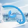 Silicone Snorkel Tube Diving Snorkel with Storage Case Flexible for Scuba Diving