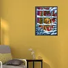 >SALE<5D DIY Full Round Drill Diamond Painting Dog Kit Home Decoration 30x40cm
