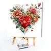 Love Flower-Paint by Numbers Acrylic Painting    40*40cm