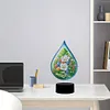 DIY 5D Diamond Painting Acrylic Water Drop Flower Night Light Lamp Home Decoration Ornament Gift Kit