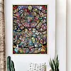 (Big Size)Disney Cartoon-11CT Stamped Cross Stitch 100*70cm/39.37*27.56in