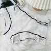 Men's bow lace plus size sexy underwear