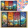 Season View- Round/Square AB Drills Diamond Painting(45x70cm)