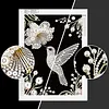 Diamond Painting-DIY Special Shaped Drill Pearl Painting Hummingbird(30x40cm)