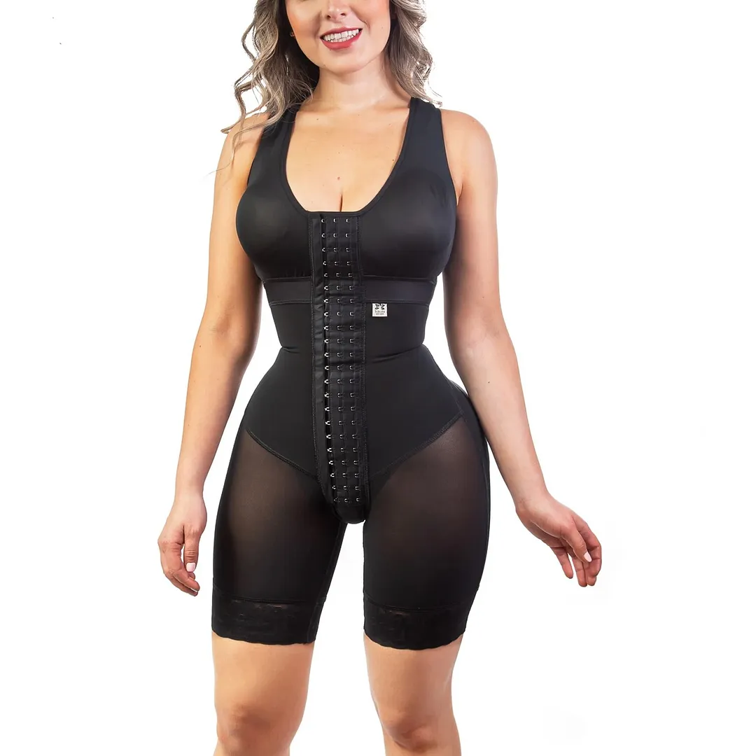 Billionm Women'S Shapewear Hook And Eye Closure Adjustable Breast Support Tummy Control Bodysuit Bodyshaper