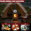 [US Local Warehouse] 2 Pack Shade Sail Poles 10FT Outdoor Sun Shade Poles 2.10in Diameter Heavy Duty Metal Post for Deck Patio Outside Backyard