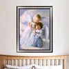>SALE<5D DIY Full Drill Diamond Painting Cute Angels Cross Stitch Embroidery Kit