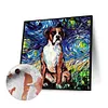 Dog-Paint By Numbers Acrylic Painting 40*40cm