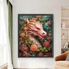 >SALE<Full Embroidery Eco-cotton Thread 11CT Print Flower Dragon Cross Stitch 50x60cm