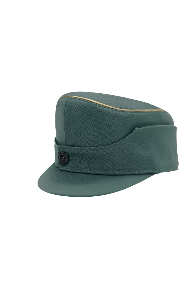   Police Gebirgsjager Single Button Bergm&uuml;tze Gabardine Field Cap German-Uniform