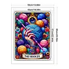 (US Local)Halloween-11CT Stamped Cross Stitch Kit(50x65cm)