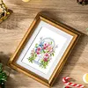 12pcs Glass Window 5D DIY Square Drill Diamond Painting Kits for Adults Beginners Home Decor Diamonds Paintings Gem Art 5.91x7.09in