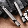 Outdoor Titanium Emergency Whistle EDC Whistle Necklace Pet Training Whistles