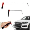 2Pcs Car Dent Repair Leveling Tool Auto Dent Removal Rod Rotatable Handle Hook