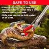 1.5M Foldable Snake Tongs Stainless Steel Reptile Grabber Tool Garbage Clip