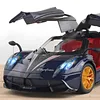 1:24 Pagani Sports Car Alloy Car Model With Sound And Light Pull Back Steering Metal Car Model