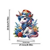 >SALE<PET Double Sided Special Shaped Horse Diamond Painting Desktop Decor for Adults