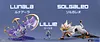 1/20 & 1/8 Scale World Zukan Lillie & Evolution of Solgaleo Set & Evolution of Lunala Set - Pokemon Resin Statue - POKE HOUSE Studio