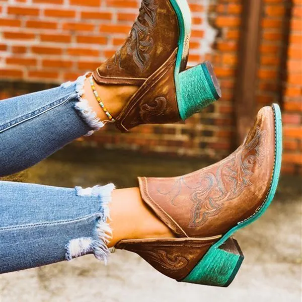 Women Vintge Ankle Boots