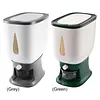 Rice Dispenser 22 Lbs Rice Storage Container Sealed Moisture Proof Cereal Dry Food Storage Container with Measuring Cup for Kitchen Pantry Organization