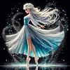 Diamond Painting-DIY Full Round Drill Dancing Princess