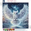 Diamond Painting-DIY Crystal Rhinestone Owl on the Lake