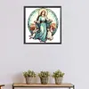 【Limited Stock Sale】Jesus Virgin Glass Painting-Paint by Numbers Acrylic Painting 40*40CM